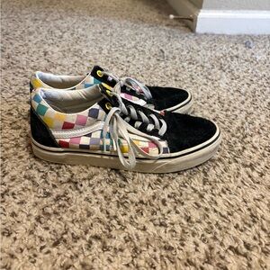 Vans Multicolor Checkered Sneakers